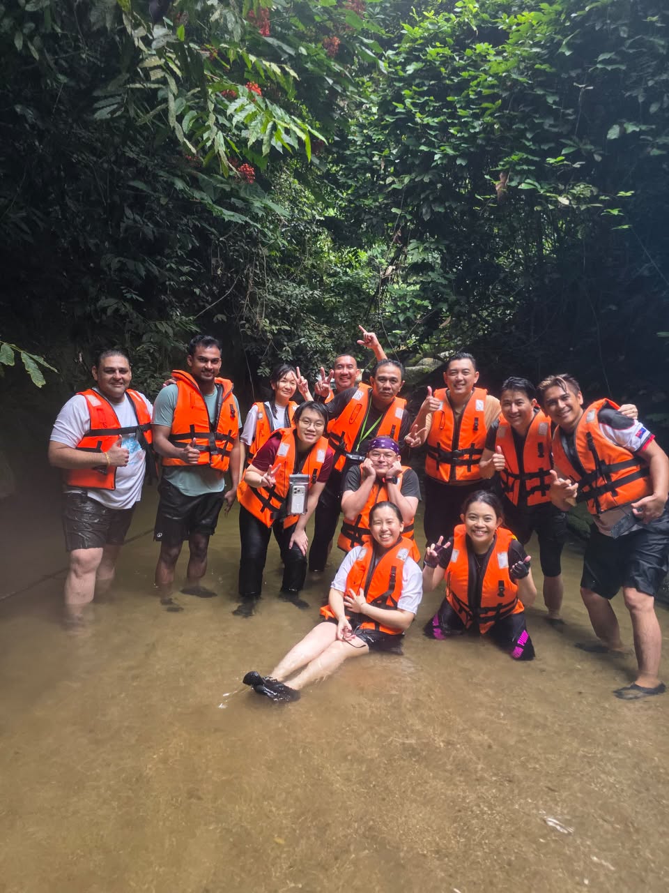 River team activity at Collaboration For Success Program