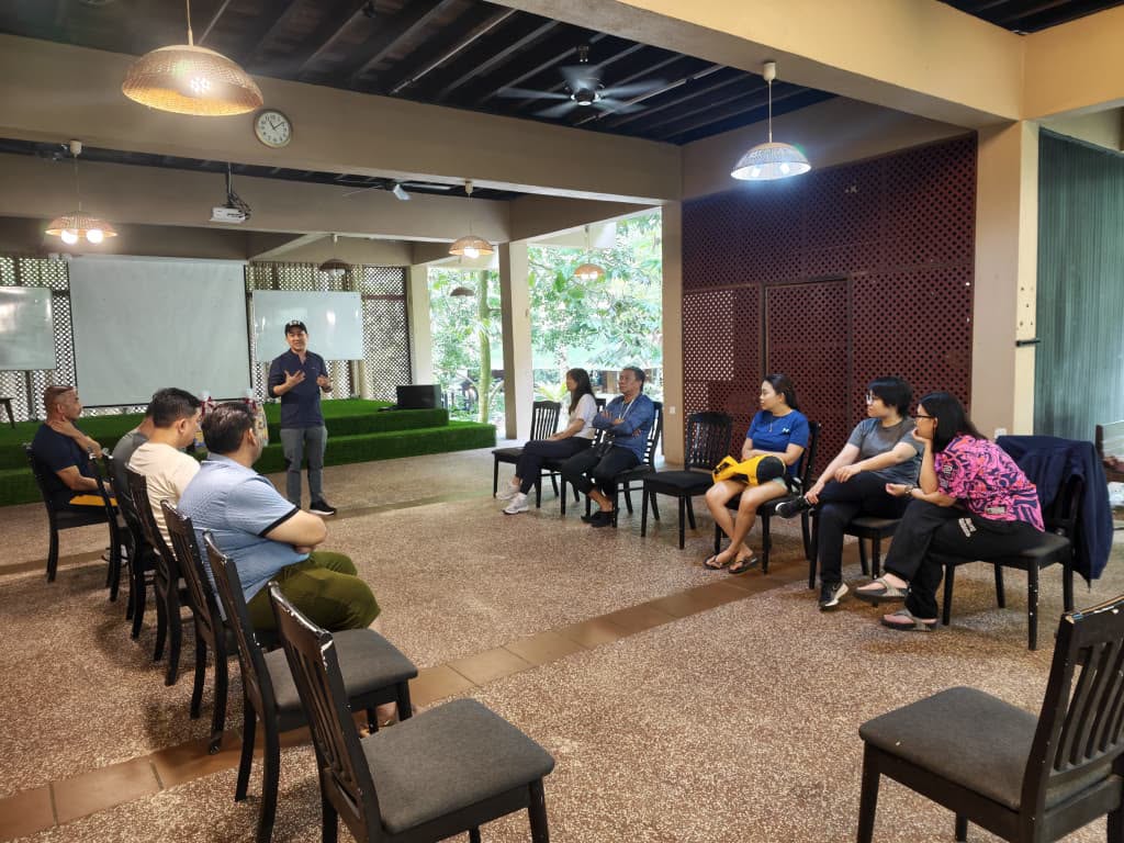 Debrief session at Collaboration For Success Program